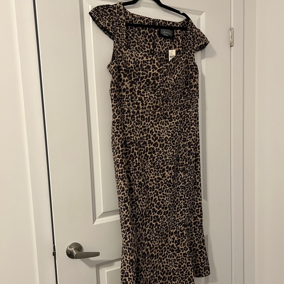 Anthropologie Print Leopard Dress 🐆 - Picture 2 of 6